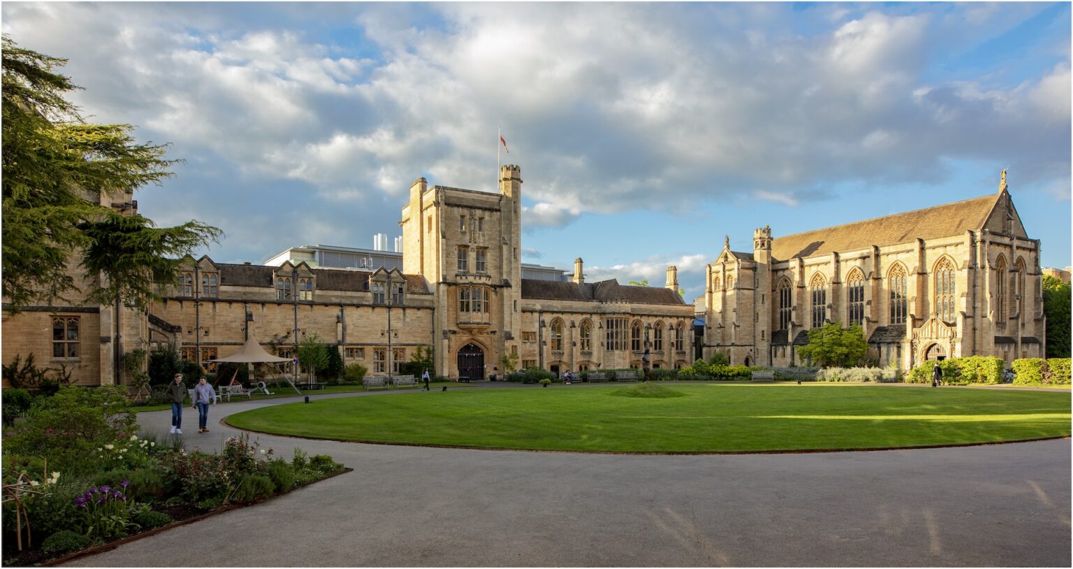Mansfield College quad, Oxford